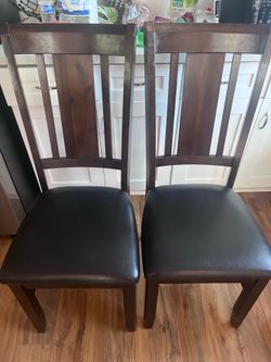 2 chairs