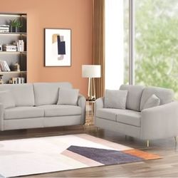 2 PC SOFA AND LOVESEAT NEW IN BOX