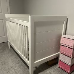 Baby Crib & Mattress 