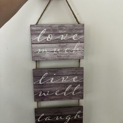 Wooden Wall Decor