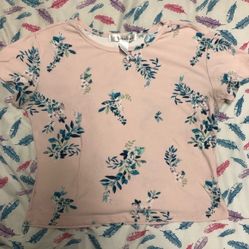 [Flower Crop Top