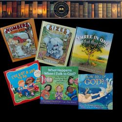 Christian Childrens Books Bundle of 6 Hardcover