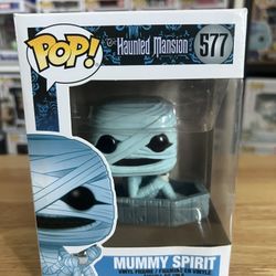 VAULTED Mummy Spirit Haunted Mansion Funko Pop #577 Disney Horror Parks Movies