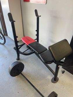Weirder Pro Bench With Bar