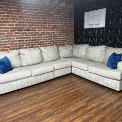 Delivery Available Ashley L shape sectional sofa couch