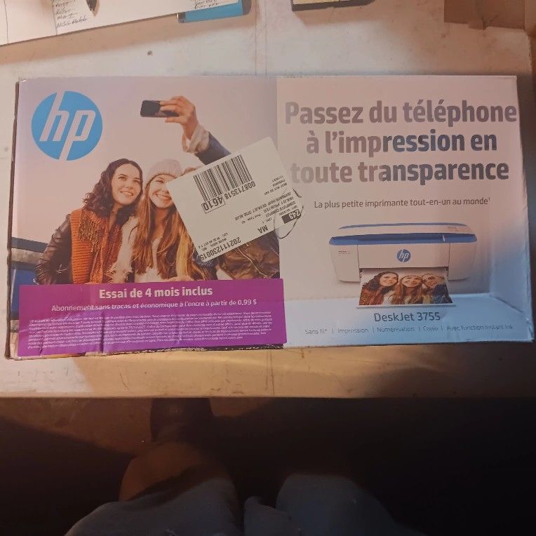 New Hp Desk Jet 3755