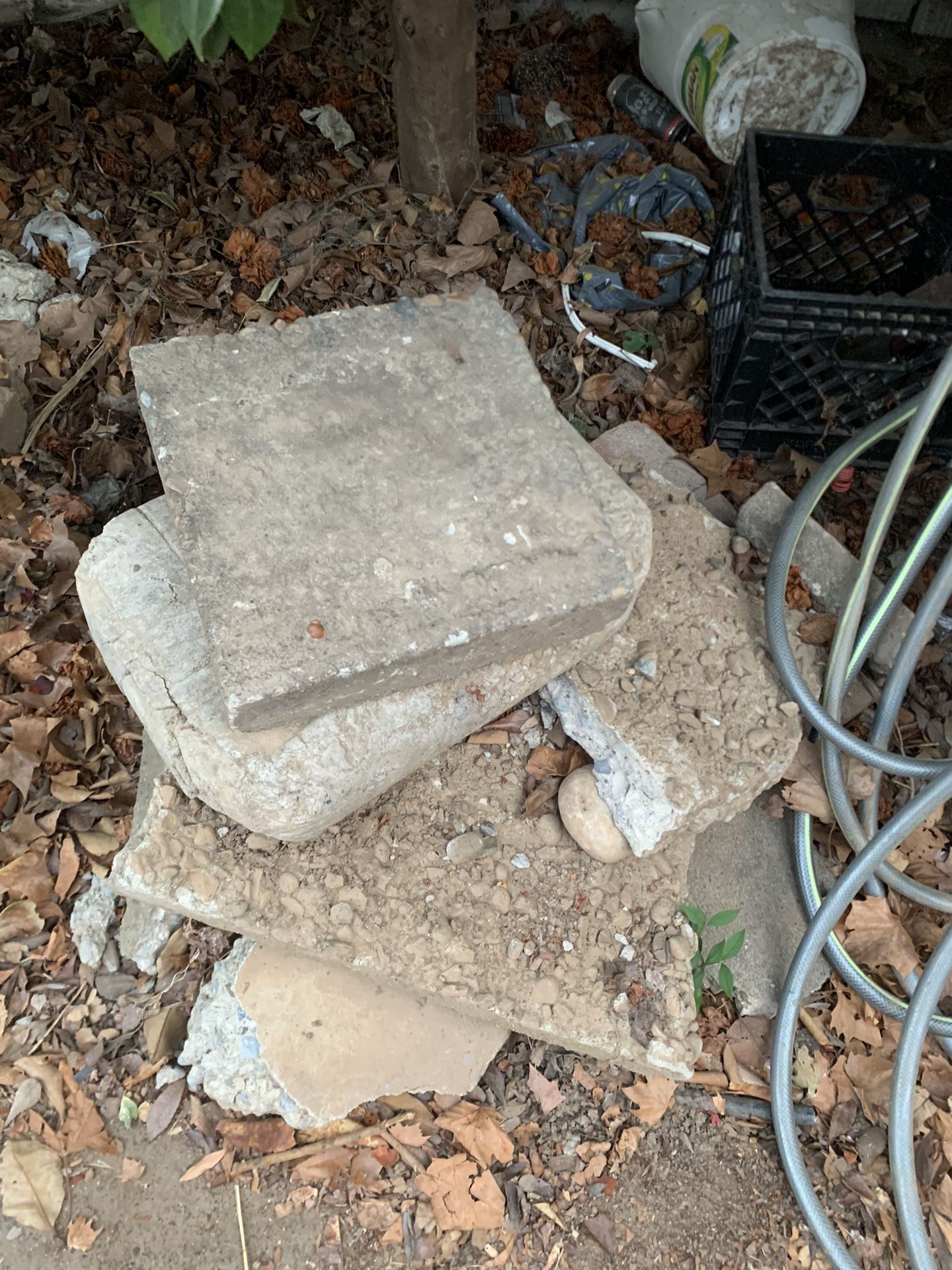 Broken Up Concrete/rock