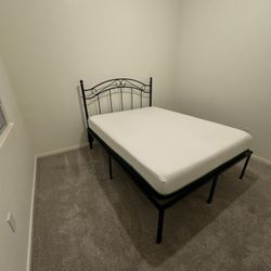 Queen Mattress And Bed Frame 