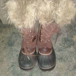 Women's Joan Of Artic Boots Quarry Black Size 11