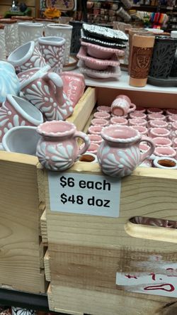 talavera shot glass $6 each $48 doz