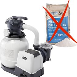 Intex Model 26645EG Sand filter pump (2,100 GPH)