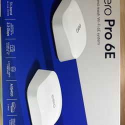 Brand New Eero Pro 6E Router