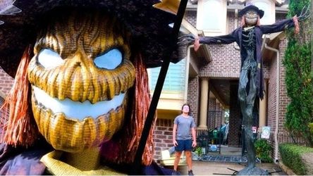 15' Home Depot Worricrow animatronic new in box Halloween prop scarecrow