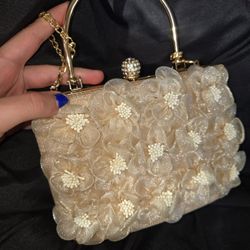 Bag With Flower Design 