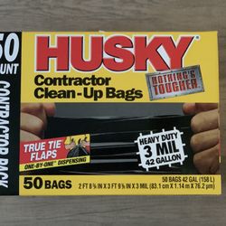 Husky Heavy Duty Trash Bags