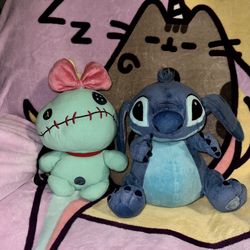 Disney’s Stitch And Scrump Plushies