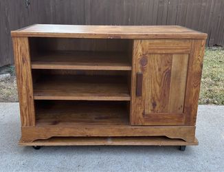 Wood Tv / Stereo Stand