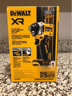 DeWalt 20v XR 1/4 3-speed high torque impact driver (Tool only)