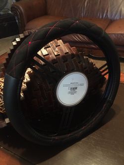 Black with red wheel