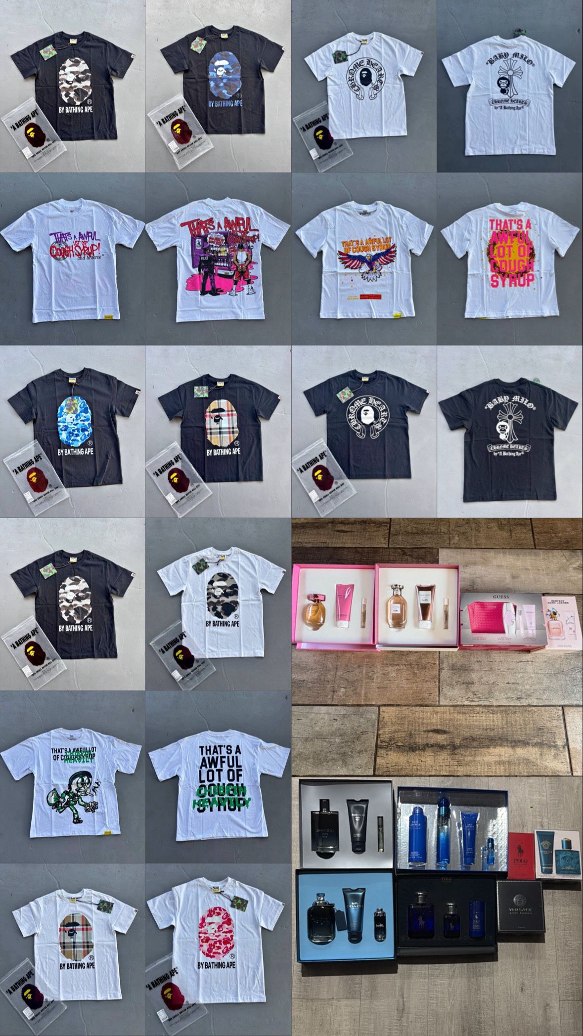 Bape T Shirts,That’s A Awful Lot Of Cough Syrup T Shirts, Men Colognes And Women Perfumese