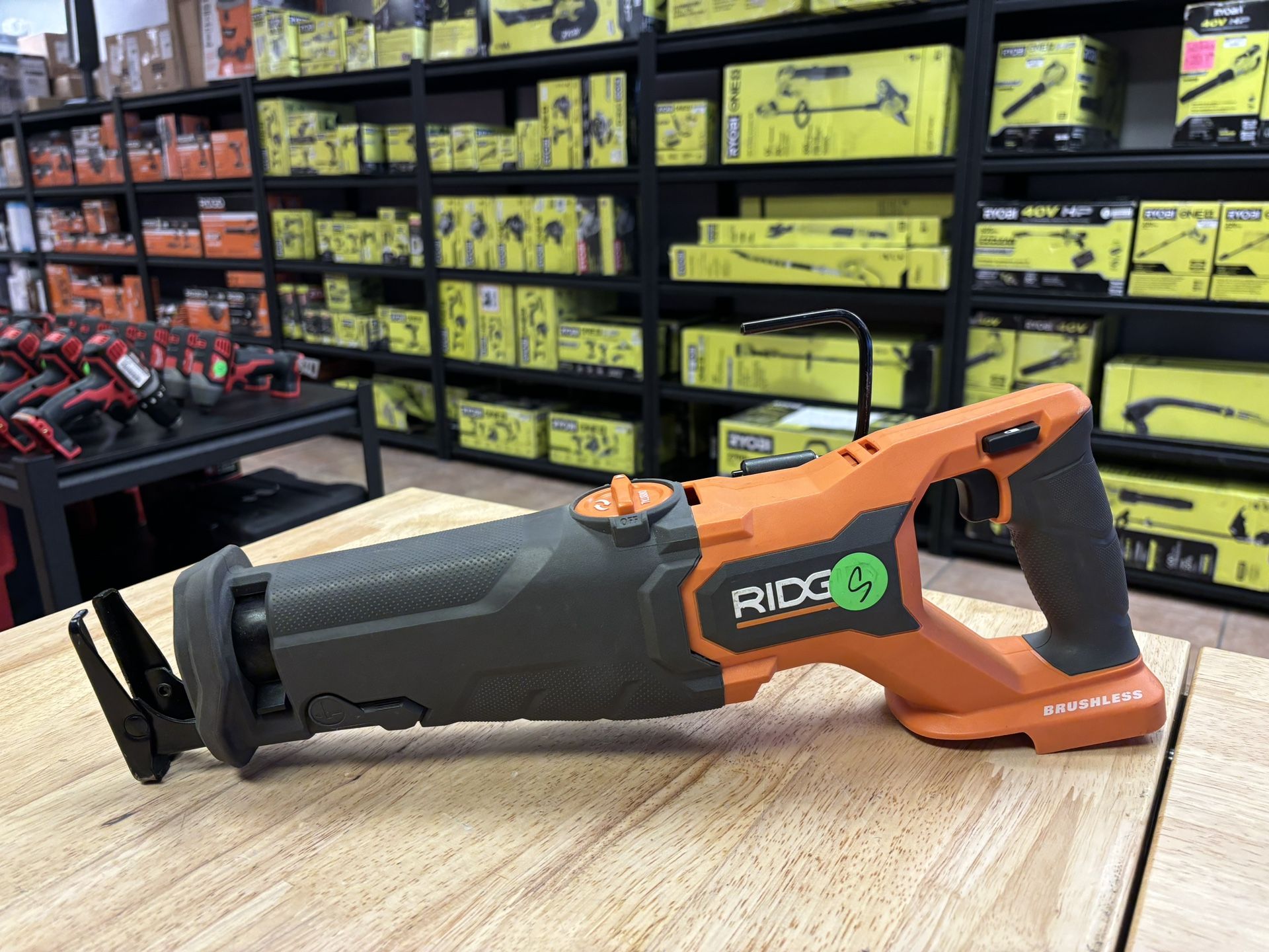 Ridgid 18V Brushless Cordless Reciprocating Saw (Tool Only)
