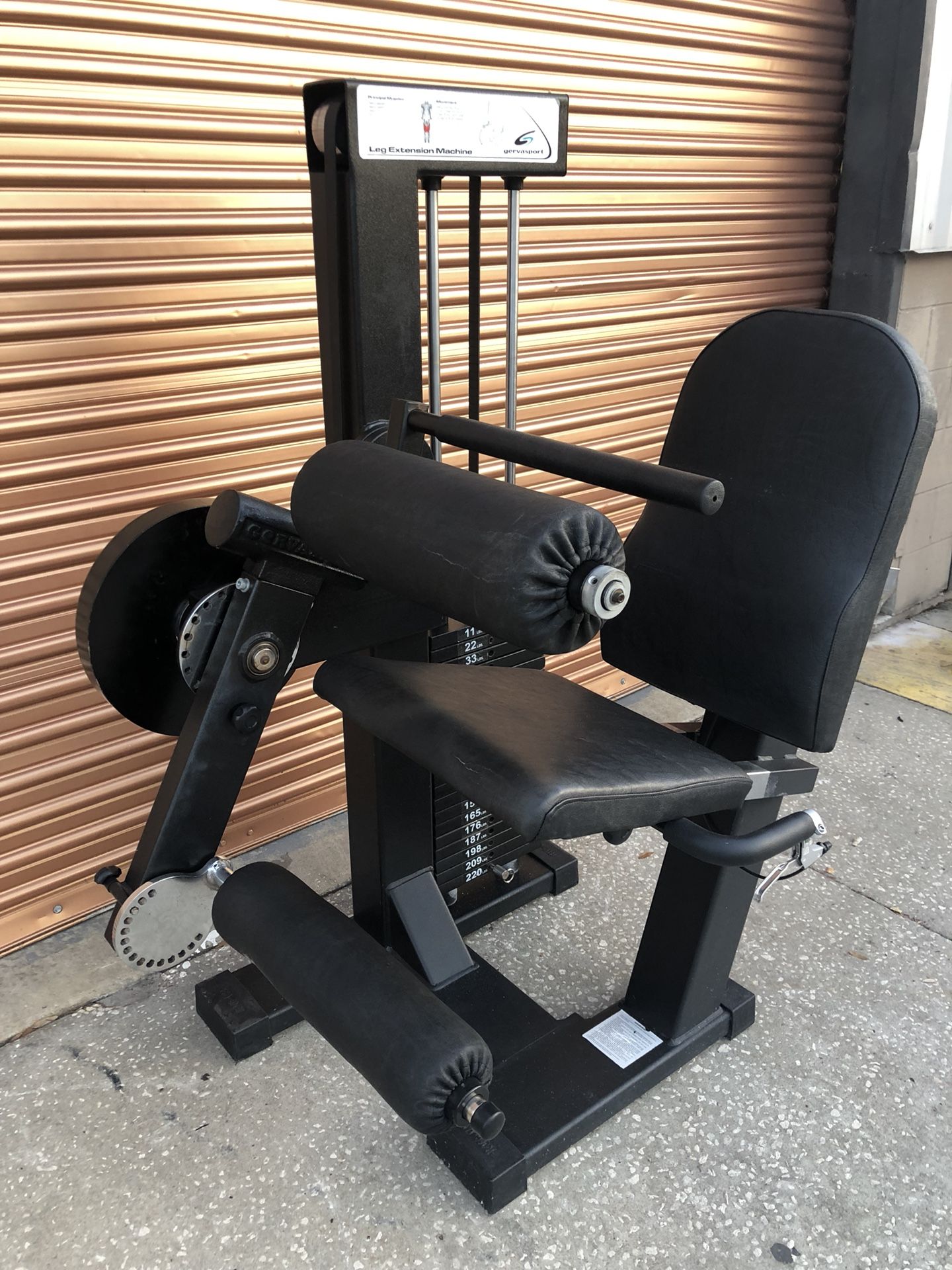 Gervasport best sale leg press