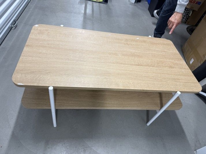 Faux Wood Coffee Table