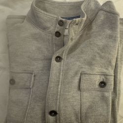 Tommy Bahama Cozy Button Up Sweatshirt XXL Men’s