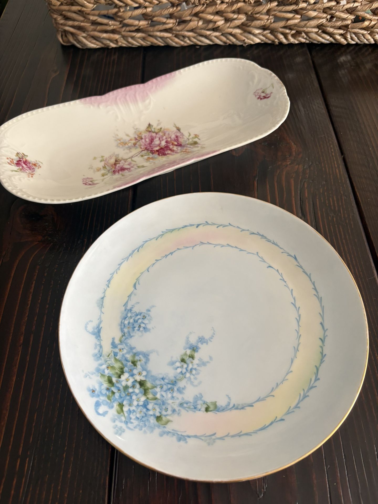 2 Vintage Serving Pieces