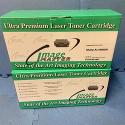 New Sharp AL-100TD Original toner cartridge for Sharp copiers (in-box, 4 Available)