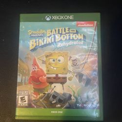 Used SpongeBob Battle For Bikini Bottom Rehydrated 