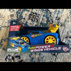 Racing car power wings