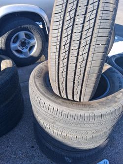 🚛4 TIRES SET 235/65/17  KUMHO