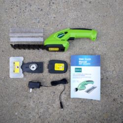 Gardenline 7.2V Lithium Ion Cordless Shear/Shrubber