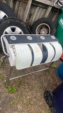 Stainless steel boat chair / rocket launcher