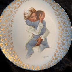 Mom And Son Plate 