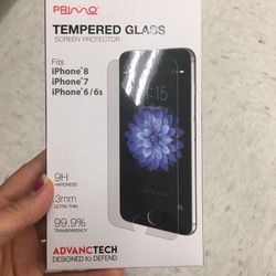 NWT tempered glass for iphone 6/ 6s / 7 /8