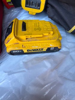 Dewalt battery