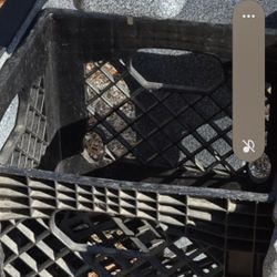 Cart With Baskets And Wheels  