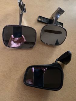 Outside rear view mirrors