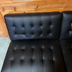 Leather Futon