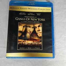 Gangs Of New York Leonardo DiCaprio Blu-Ray