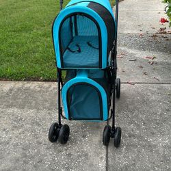 Double Pet Stroller