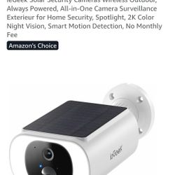 Ie Geek Solar 2k Batt. Camer Wireless 