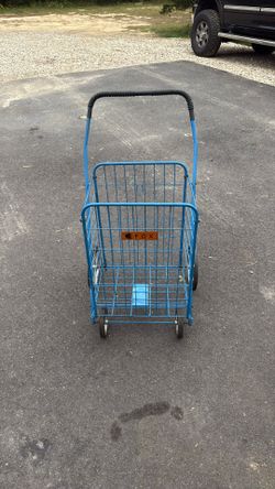 Vintage Fox Shopping Cart