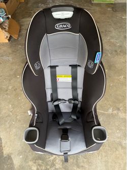 Graco Convertible Car Seat – Black/Gray with 5-Point Harness