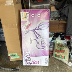 Girls 16 Bike Brand New In Box