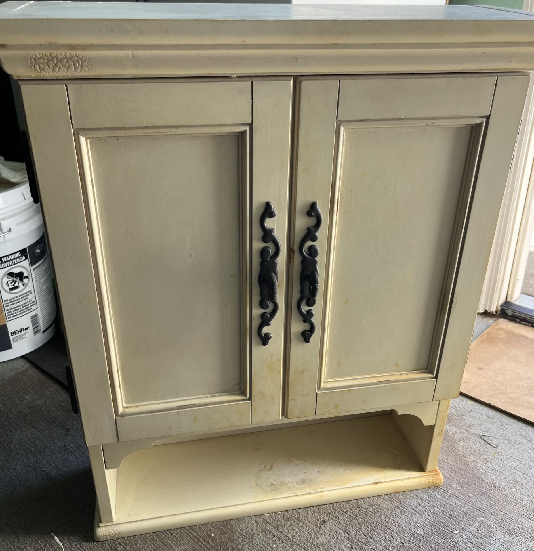 Small Wood Cabinet