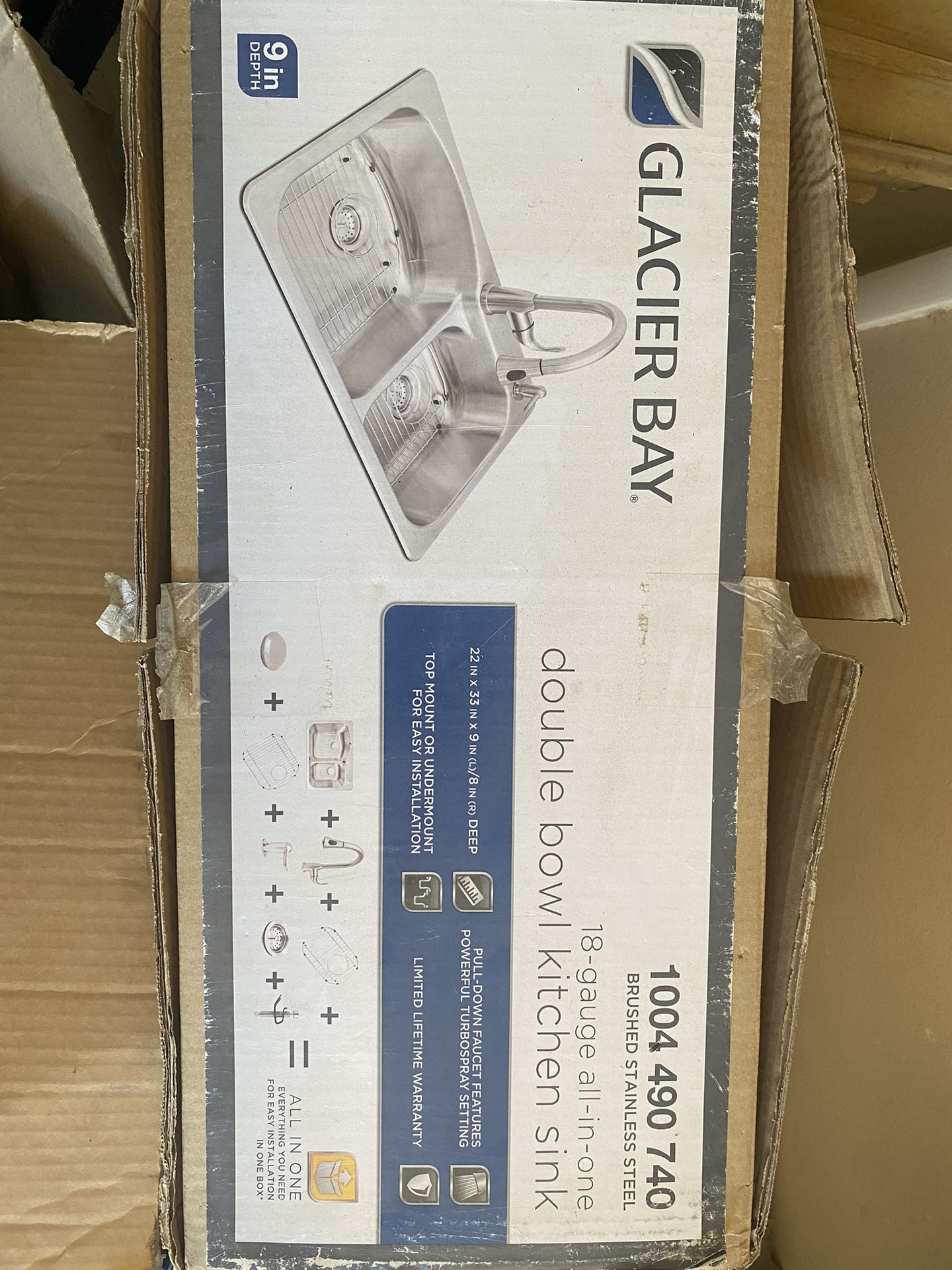 Double Din Kitchen Sink