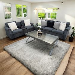 Gray Loveseat Set DELIVERY AVAILABLE 🚚